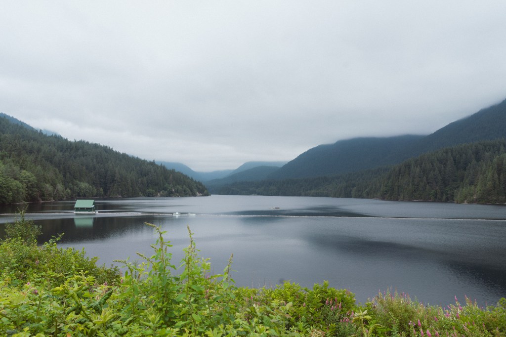 Scenic view of Vancouver waterfront photographed using Sony A7 sample setup.