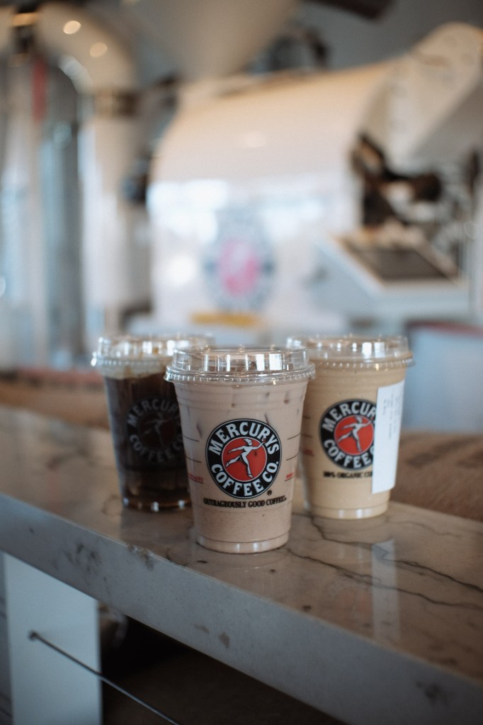 Coffee drink from Mercury's Coffee Co. photographed with the Fujifilm X-E2 and Meike 25mm f1.8.